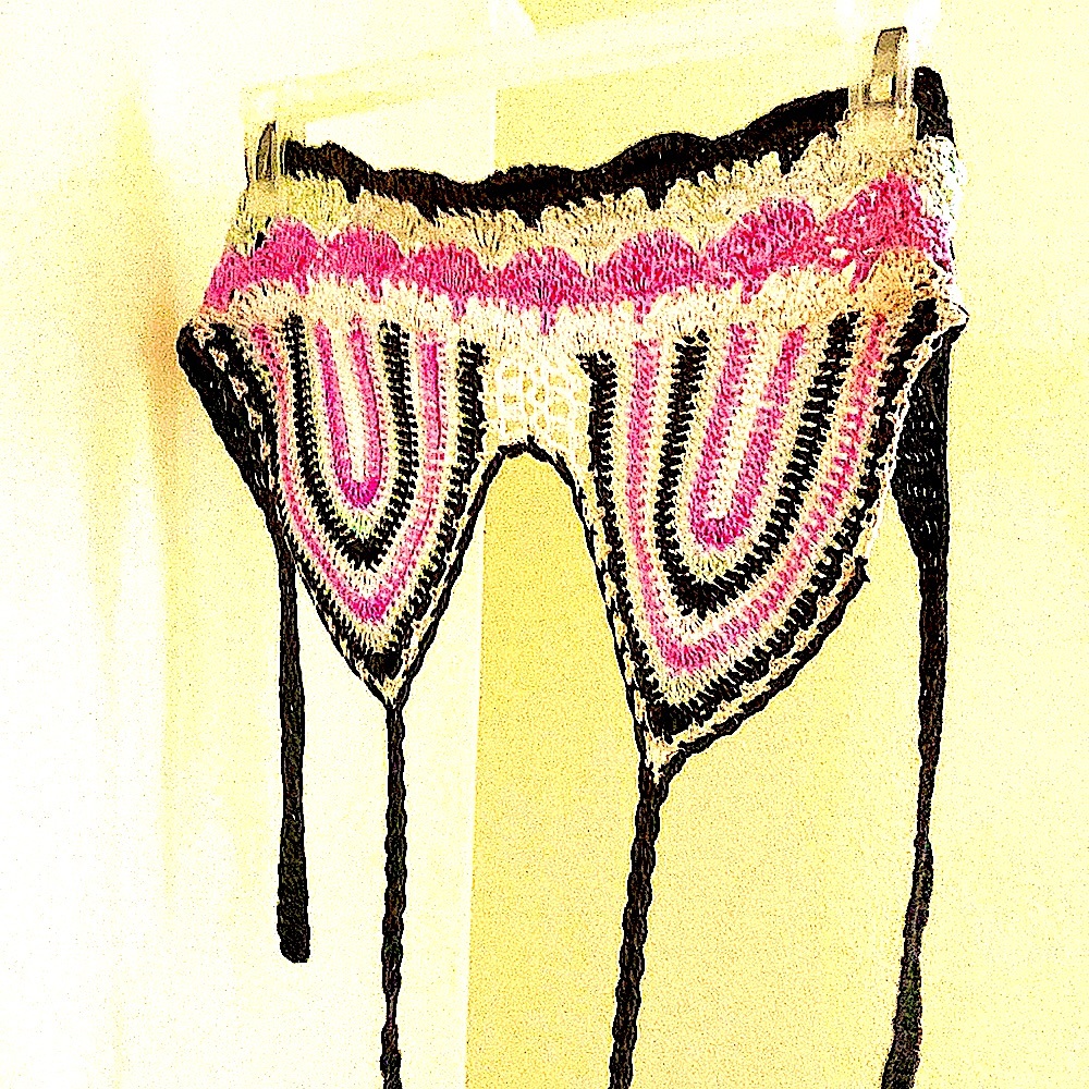 **SOLD**Handmade Crochet Bralette/Bikini Top (A-C) - Picture 4 of 6
